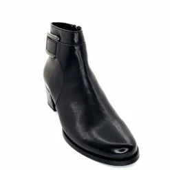 Talon|Féminin<Regarde Le Ciel Bottines à Talon Jolene 27 Cuir Noir
