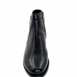 Talon|Féminin<Regarde Le Ciel Bottines à Talon Jolene 27 Cuir Noir