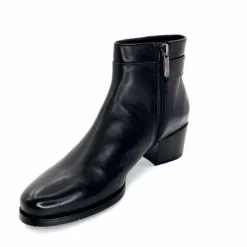 Talon|Féminin<Regarde Le Ciel Bottines à Talon Jolene 27 Cuir Noir