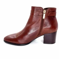 Féminin|Elégant<Regarde Le Ciel Bottines à Talon Taylor 39 Cuir Marron