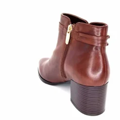 Féminin|Elégant<Regarde Le Ciel Bottines à Talon Taylor 39 Cuir Marron