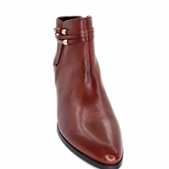 Féminin|Elégant<Regarde Le Ciel Bottines à Talon Taylor 39 Cuir Marron