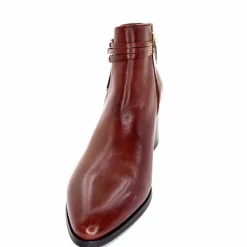 Féminin|Elégant<Regarde Le Ciel Bottines à Talon Taylor 39 Cuir Marron