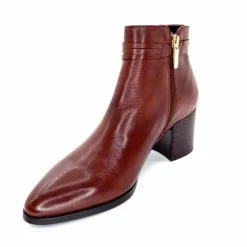 Féminin|Elégant<Regarde Le Ciel Bottines à Talon Taylor 39 Cuir Marron