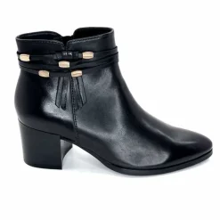 Talon|Féminin<Regarde Le Ciel Bottines à Talon Taylor 39 Cuir Noir