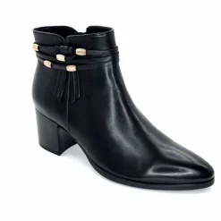 Talon|Féminin<Regarde Le Ciel Bottines à Talon Taylor 39 Cuir Noir