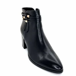 Talon|Féminin<Regarde Le Ciel Bottines à Talon Taylor 39 Cuir Noir