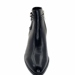 Talon|Féminin<Regarde Le Ciel Bottines à Talon Taylor 39 Cuir Noir
