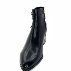 Talon|Féminin<Regarde Le Ciel Bottines à Talon Taylor 39 Cuir Noir