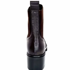 Basic|Bottines<Triver Flight Bottines à Talon 773 03 Cuir Marron