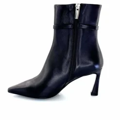 Talon|Elégant<chantal Bottines à talons 2377 Cuir Noir