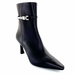 Talon|Elégant<chantal Bottines à talons 2377 Cuir Noir