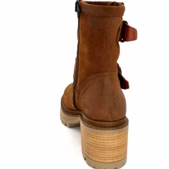 Bottines<Mjus Bottines à Talons T64209 101 Daim Tabacco Marron