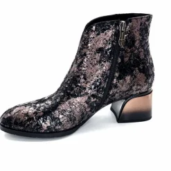 Talon|Soirée<Elue Par Nous Bottines à Talons Métamorfose Sage Écailles Noir Bronze BronzeNoir