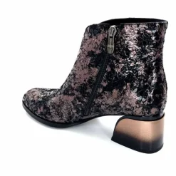 Talon|Soirée<Elue Par Nous Bottines à Talons Métamorfose Sage Écailles Noir Bronze BronzeNoir