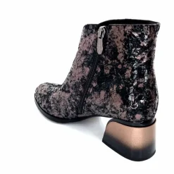 Talon|Soirée<Elue Par Nous Bottines à Talons Métamorfose Sage Écailles Noir Bronze BronzeNoir