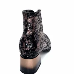 Talon|Soirée<Elue Par Nous Bottines à Talons Métamorfose Sage Écailles Noir Bronze BronzeNoir