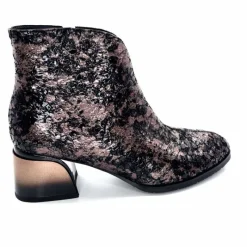 Talon|Soirée<Elue Par Nous Bottines à Talons Métamorfose Sage Écailles Noir Bronze BronzeNoir