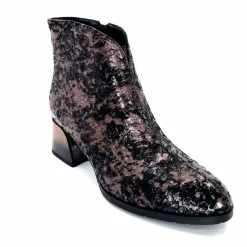 Talon|Soirée<Elue Par Nous Bottines à Talons Métamorfose Sage Écailles Noir Bronze BronzeNoir