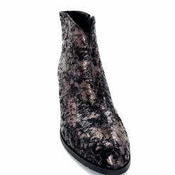 Talon|Soirée<Elue Par Nous Bottines à Talons Métamorfose Sage Écailles Noir Bronze BronzeNoir