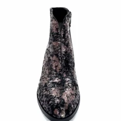 Talon|Soirée<Elue Par Nous Bottines à Talons Métamorfose Sage Écailles Noir Bronze BronzeNoir