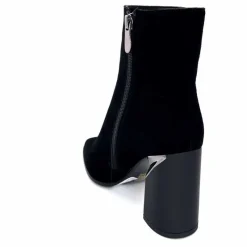 Soirée|Féminin<Elue Par Nous Bottines à Talons Métamorfose Salins Daim Noir Marron