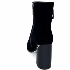 Soirée|Féminin<Elue Par Nous Bottines à Talons Métamorfose Salins Daim Noir Marron