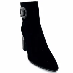 Soirée|Féminin<Elue Par Nous Bottines à Talons Métamorfose Salins Daim Noir Marron