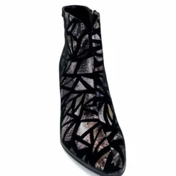 Soirée|Fantaisie<Elue Par Nous Bottines à Talons Métamorphose Saboteuse Textile NoirBrillant Multicolore MulticoloreNoir