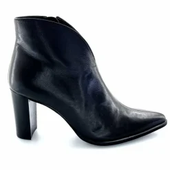 Talon|Basic<Myma Bottines à Talons 8097/00 Cuir Noir