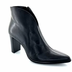 Talon|Basic<Myma Bottines à Talons 8097/00 Cuir Noir