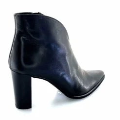 Talon|Basic<Myma Bottines à Talons 8097/00 Cuir Noir