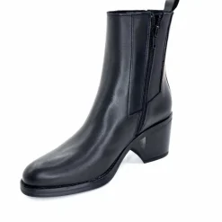 Elégant|Basic<Alpe Bottines 2403 Cuir Noir