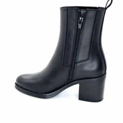 Elégant|Basic<Alpe Bottines 2403 Cuir Noir