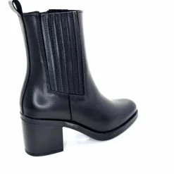 Elégant|Basic<Alpe Bottines 2403 Cuir Noir