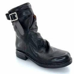 Rock|Bottines<AS 98 Bottines AS98 B80213 Cuir Noir