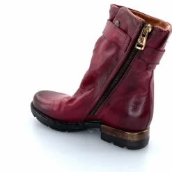 Rock|Bottines<AS 98 Bottines AS98 B80213 Cuir Rubis Rouge