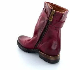 Rock|Bottines<AS 98 Bottines AS98 B80213 Cuir Rubis Rouge