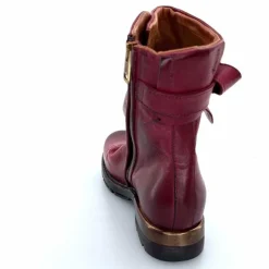 Rock|Bottines<AS 98 Bottines AS98 B80213 Cuir Rubis Rouge