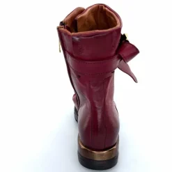 Rock|Bottines<AS 98 Bottines AS98 B80213 Cuir Rubis Rouge