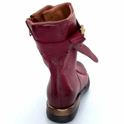 Rock|Bottines<AS 98 Bottines AS98 B80213 Cuir Rubis Rouge