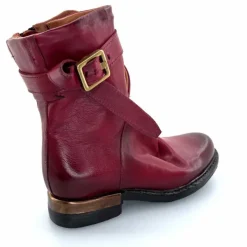 Rock|Bottines<AS 98 Bottines AS98 B80213 Cuir Rubis Rouge