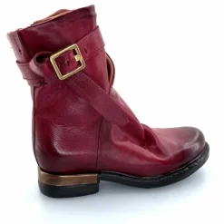 Rock|Bottines<AS 98 Bottines AS98 B80213 Cuir Rubis Rouge