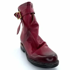 Rock|Bottines<AS 98 Bottines AS98 B80213 Cuir Rubis Rouge
