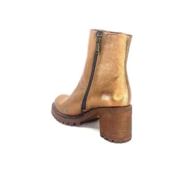 Montagne|Bottines<Minka Bottines Bikers Foly Cuir Dé Or