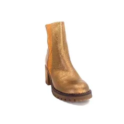 Montagne|Bottines<Minka Bottines Bikers Foly Cuir Dé Or