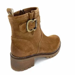 Montagne|Bikers<Minka Bottines Bikers Harper Daim Noisette