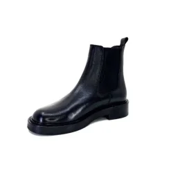 Basic|Bottines<398-ivoire Bottines Chelsea Ivoire 4989 Alexis Cuir Noir