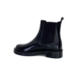 Basic|Bottines<398-ivoire Bottines Chelsea Ivoire 4989 Alexis Cuir Noir