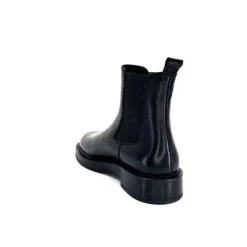 Basic|Bottines<398-ivoire Bottines Chelsea Ivoire 4989 Alexis Cuir Noir